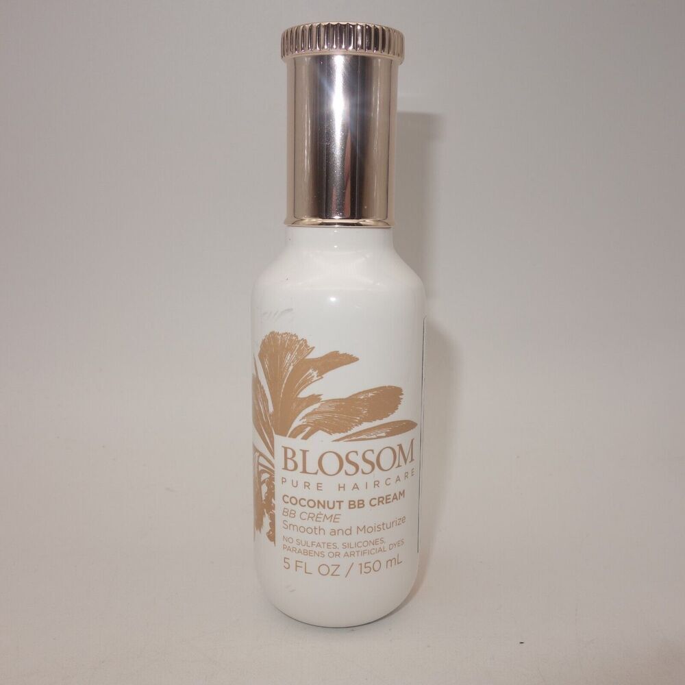 NEW Blossom Pure Haircare Coconut BB Cream Smooth & Moisturize 5 fl oz